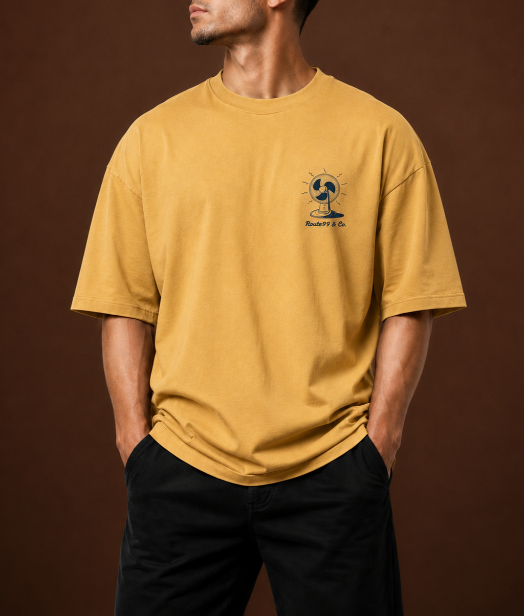 Beige Over-Sized T-Shirt
