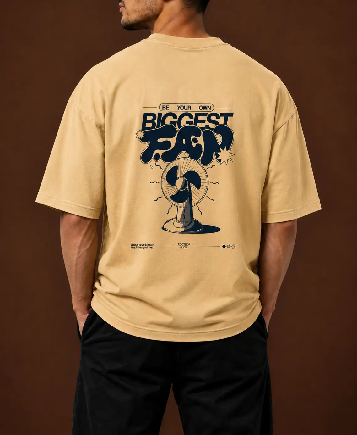 Oversized Beige T-Shirt Route99 & Co.