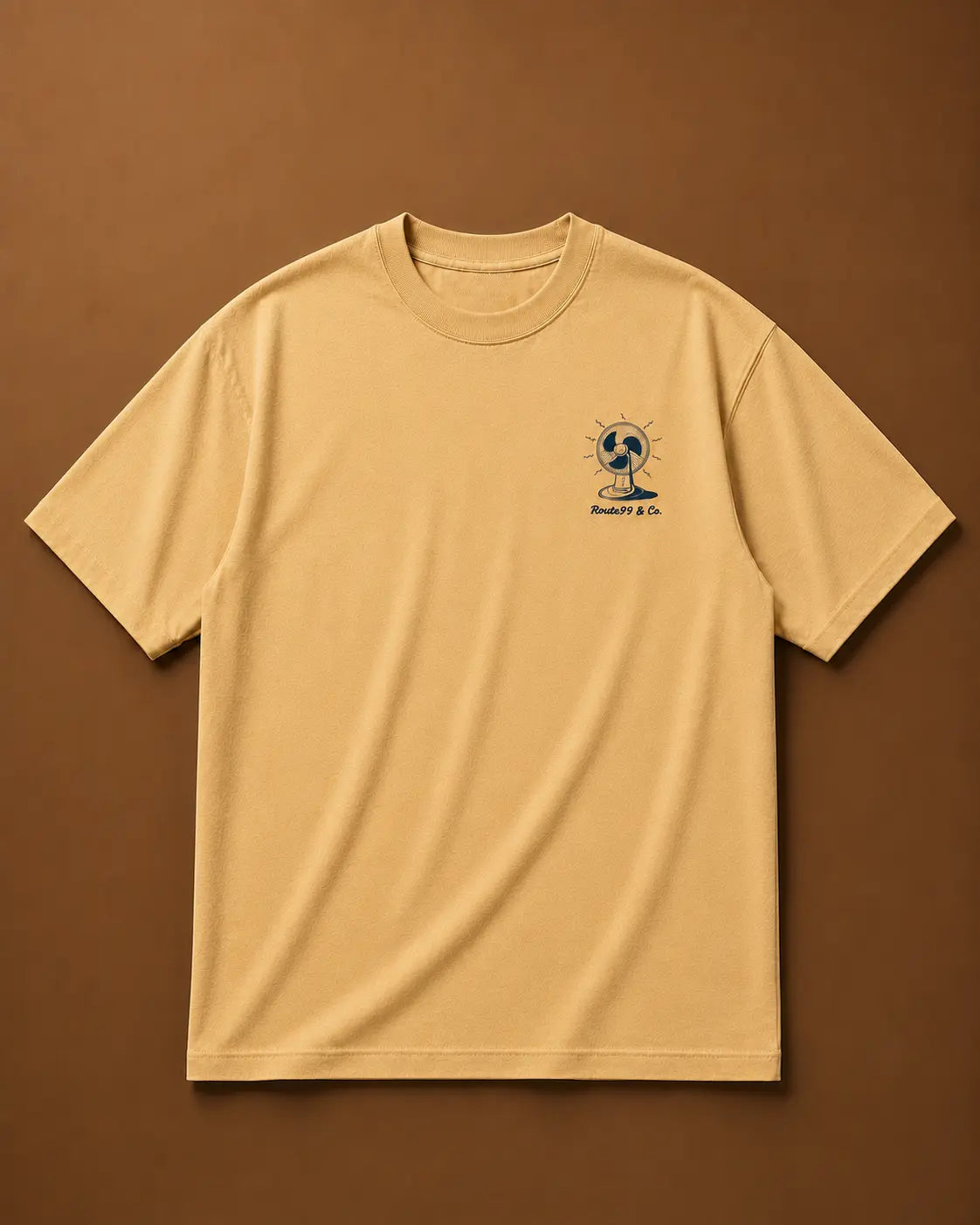 Oversized Beige T-Shirt Route99 & Co.