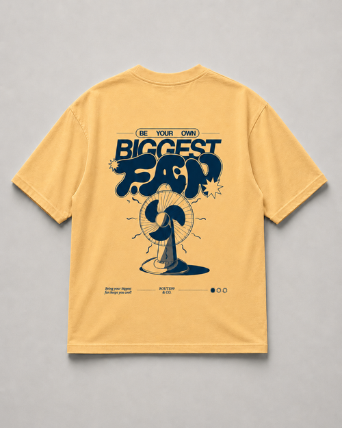 Oversized Beige T-Shirt Route99 & Co.