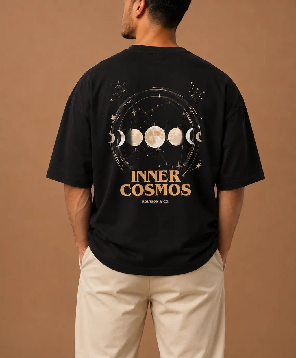 Oversized Black T-Shirt Route99 & Co.