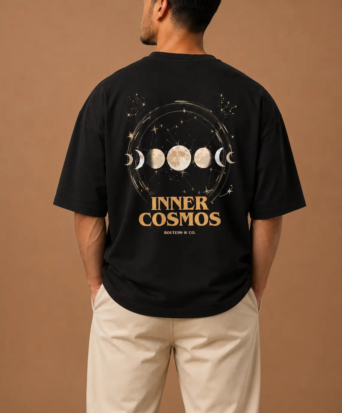 Oversized Black T-Shirt Route99 & Co.